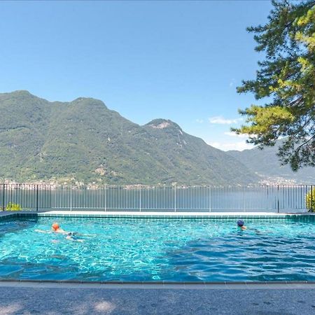 Apartament Apt With Terrace And Shared Pool! Lake View! Nesso Zewnętrze zdjęcie
