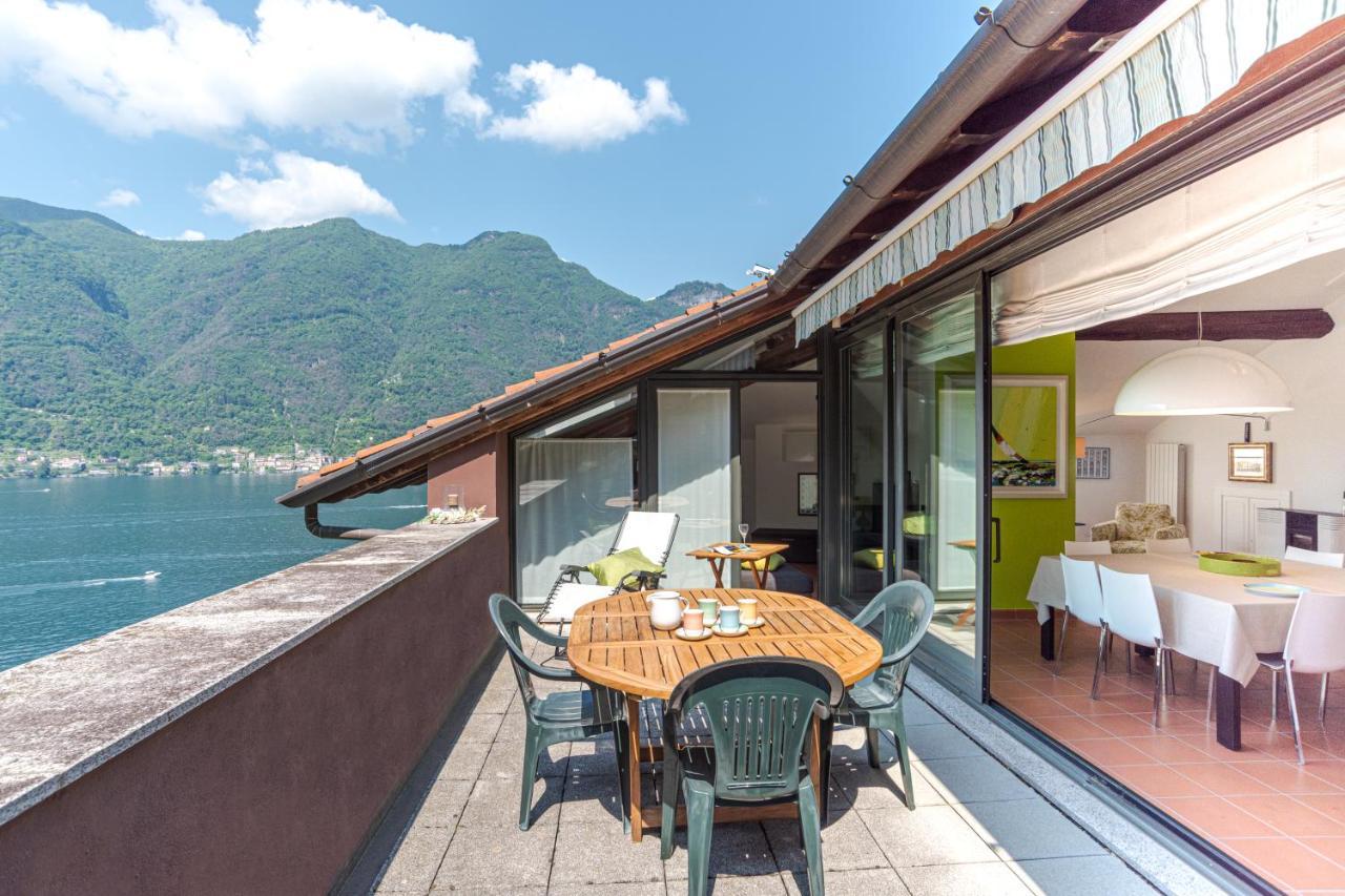 Apartament Apt With Terrace And Shared Pool! Lake View! Nesso Zewnętrze zdjęcie