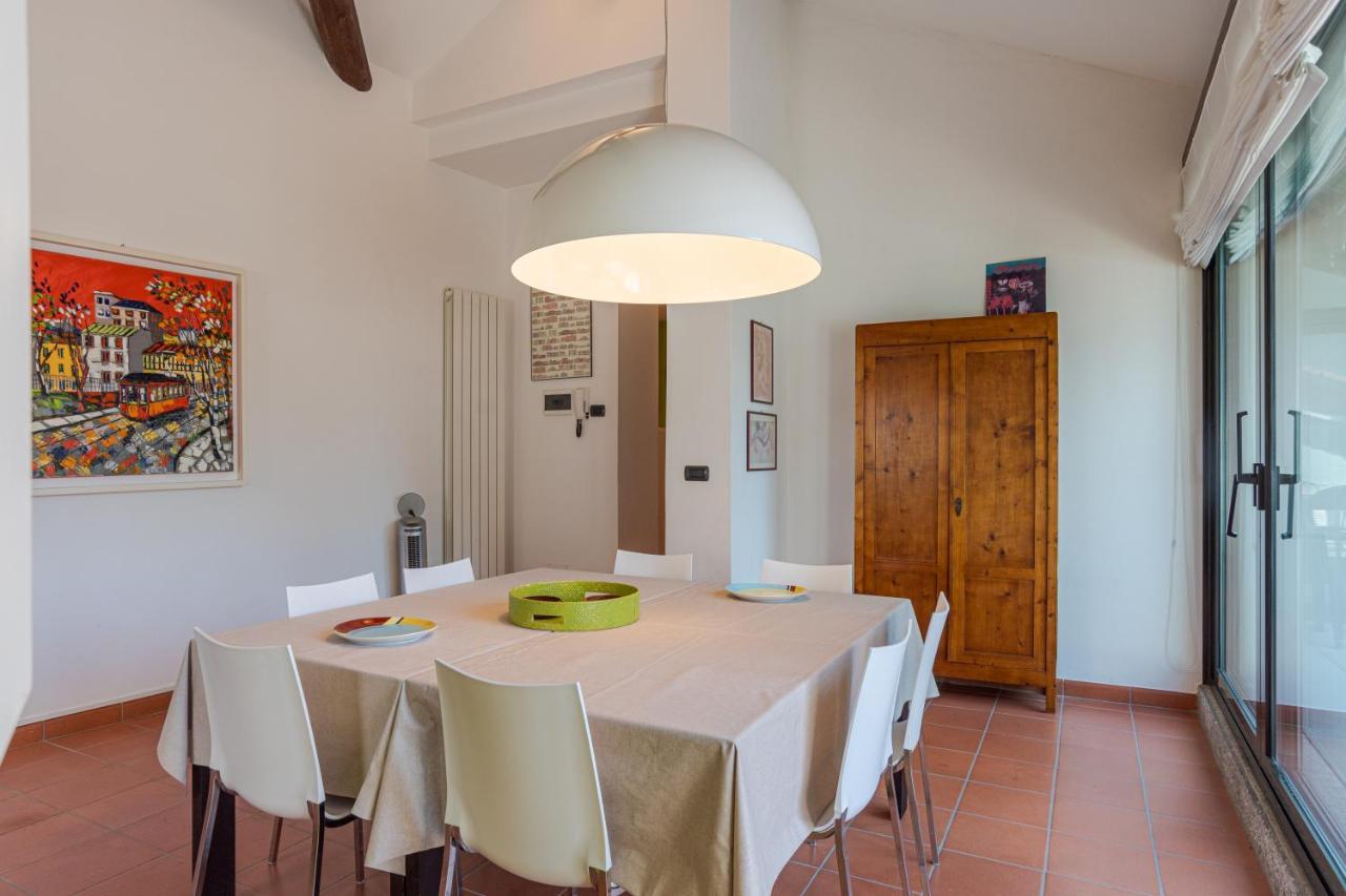 Apartament Apt With Terrace And Shared Pool! Lake View! Nesso Zewnętrze zdjęcie