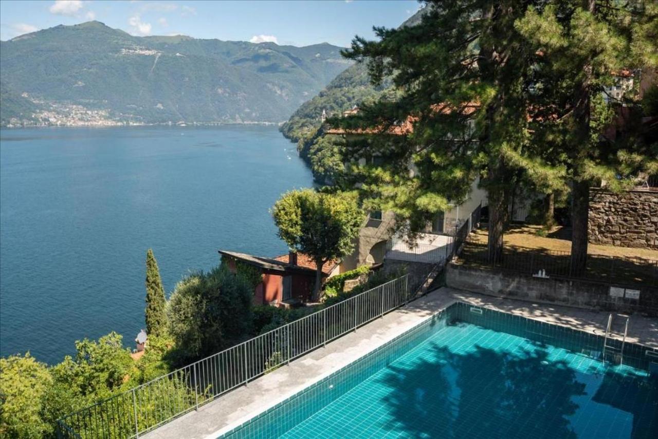 Apartament Apt With Terrace And Shared Pool! Lake View! Nesso Zewnętrze zdjęcie