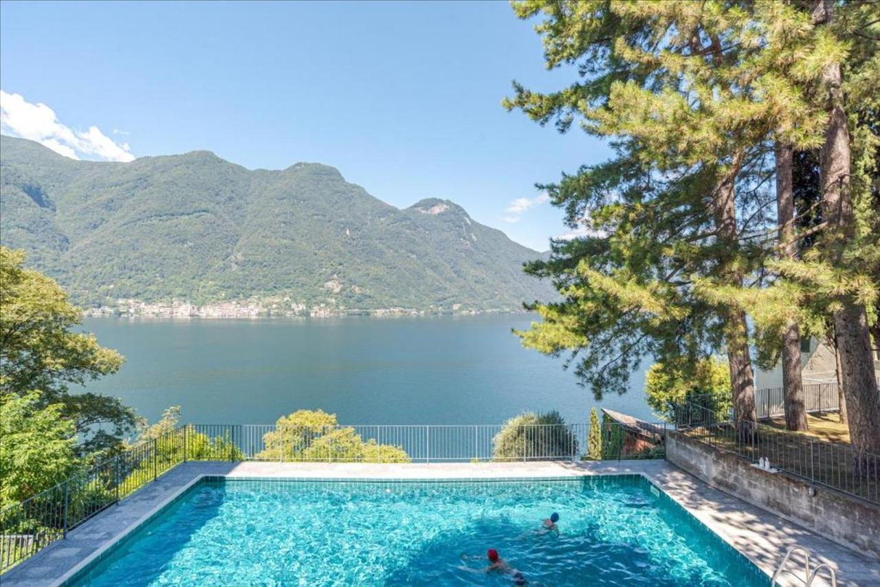 Apartament Apt With Terrace And Shared Pool! Lake View! Nesso Zewnętrze zdjęcie