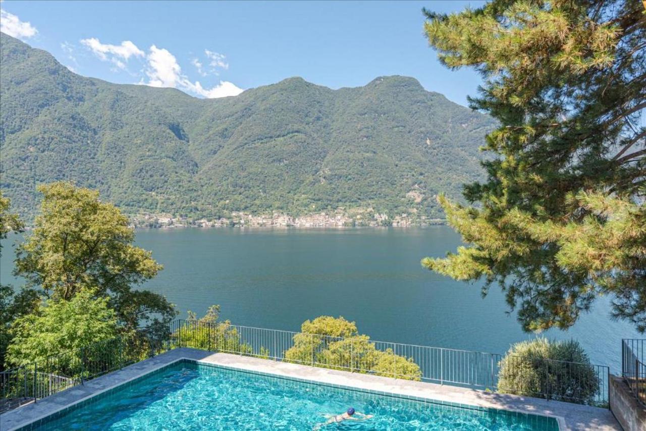 Apartament Apt With Terrace And Shared Pool! Lake View! Nesso Zewnętrze zdjęcie